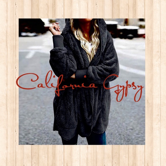 Teddy Bear Hoodie Coat - Picture 5 of 12